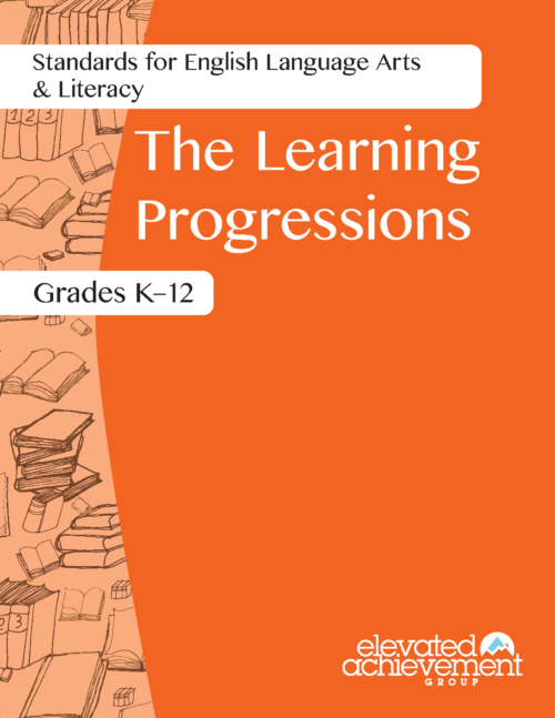 Book cover: The Learning Progressions